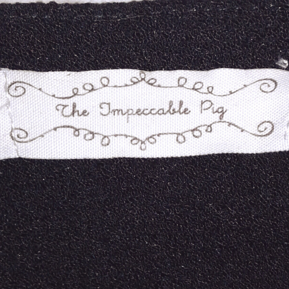 The Impeccable Pig Black Open Front Blazer - Picture 3 of 5